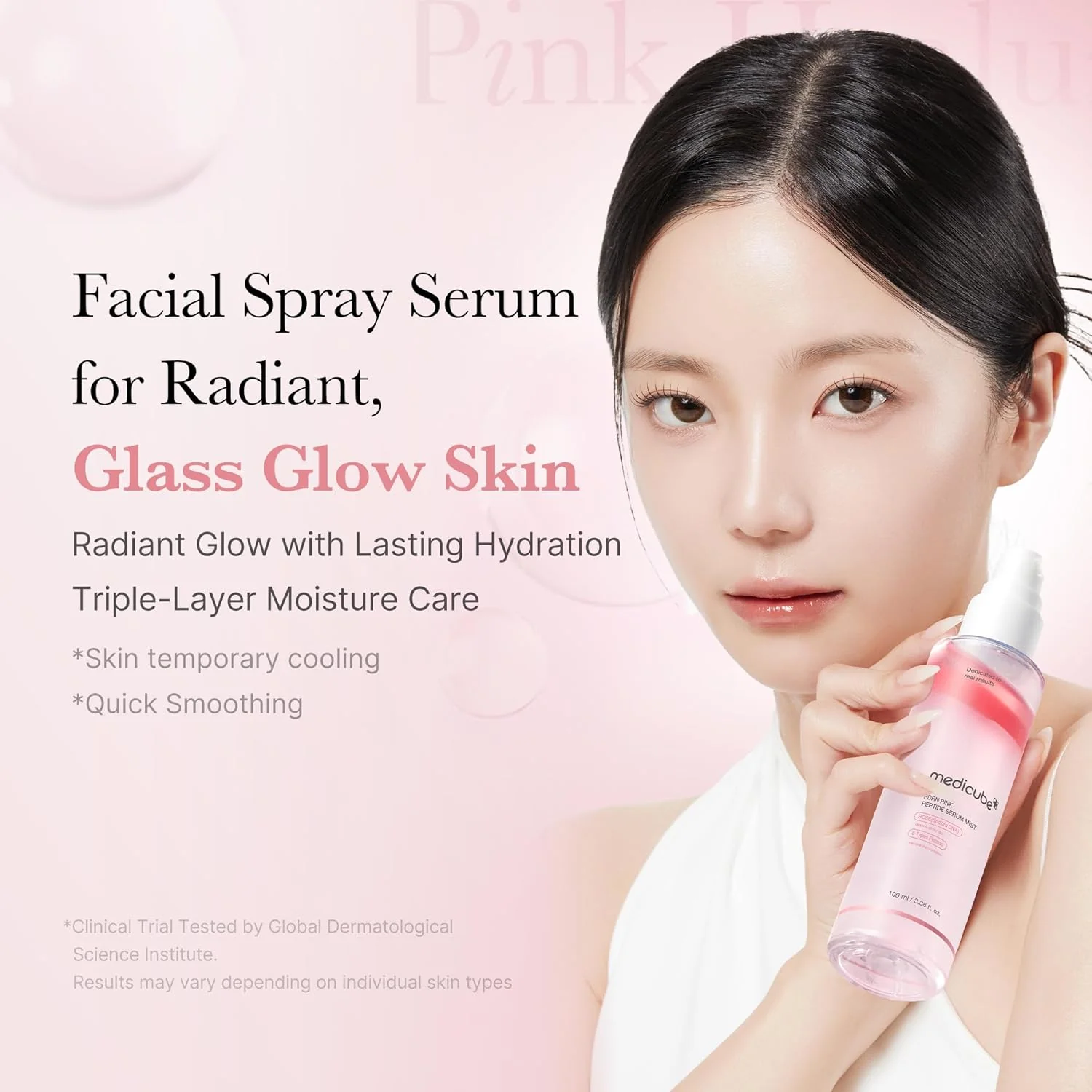 Medicube PDRN Pink Glutathione Serum Mist 100ml - Image 4