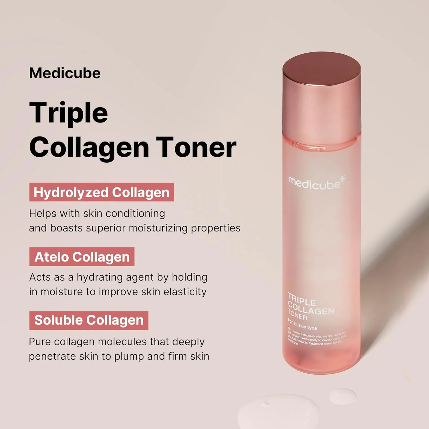 Medicube Triple Collagen Toner 4.0 140ml - Image 5