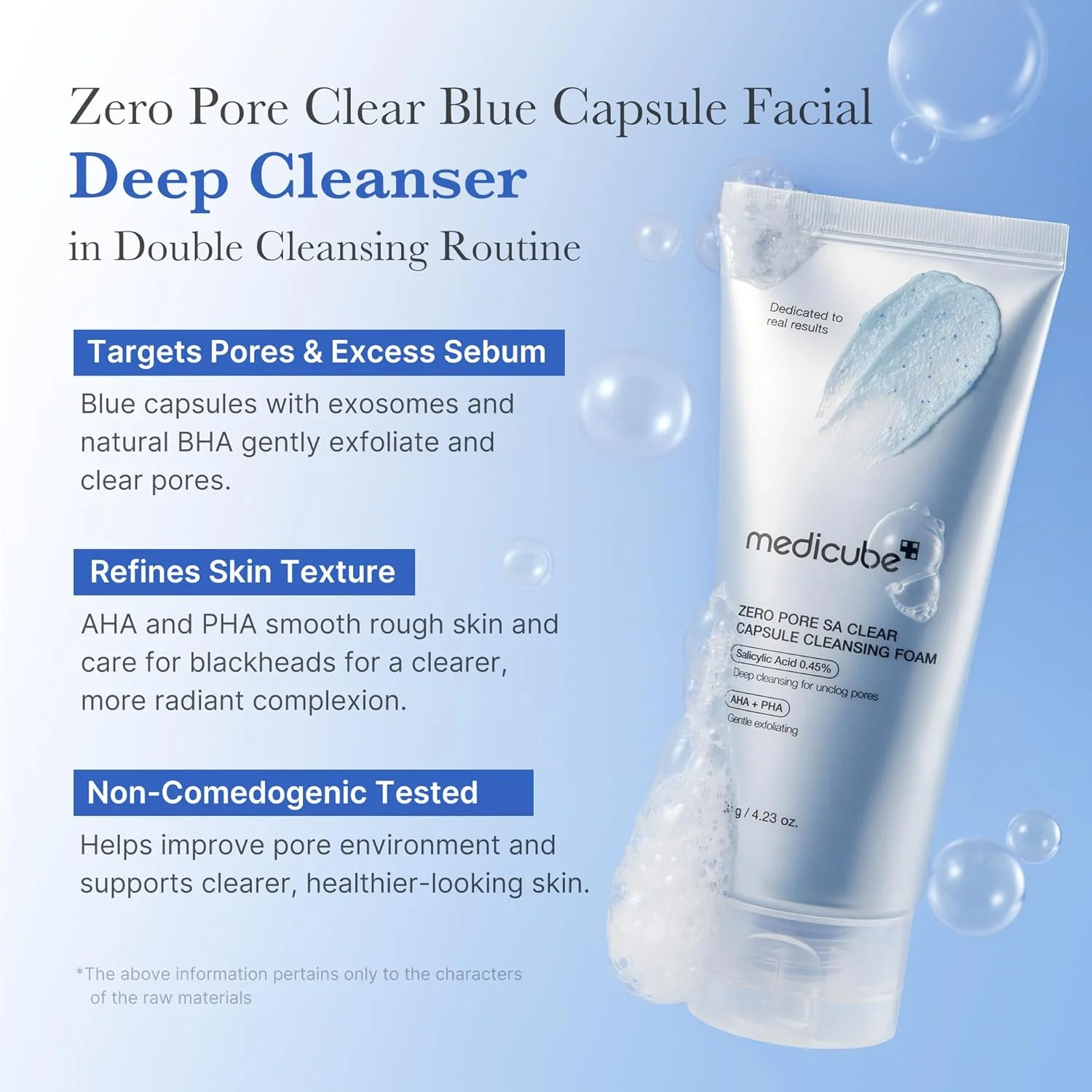 Medicube Zero Pore Clearing Capsule Cleansing Foam - Image 3