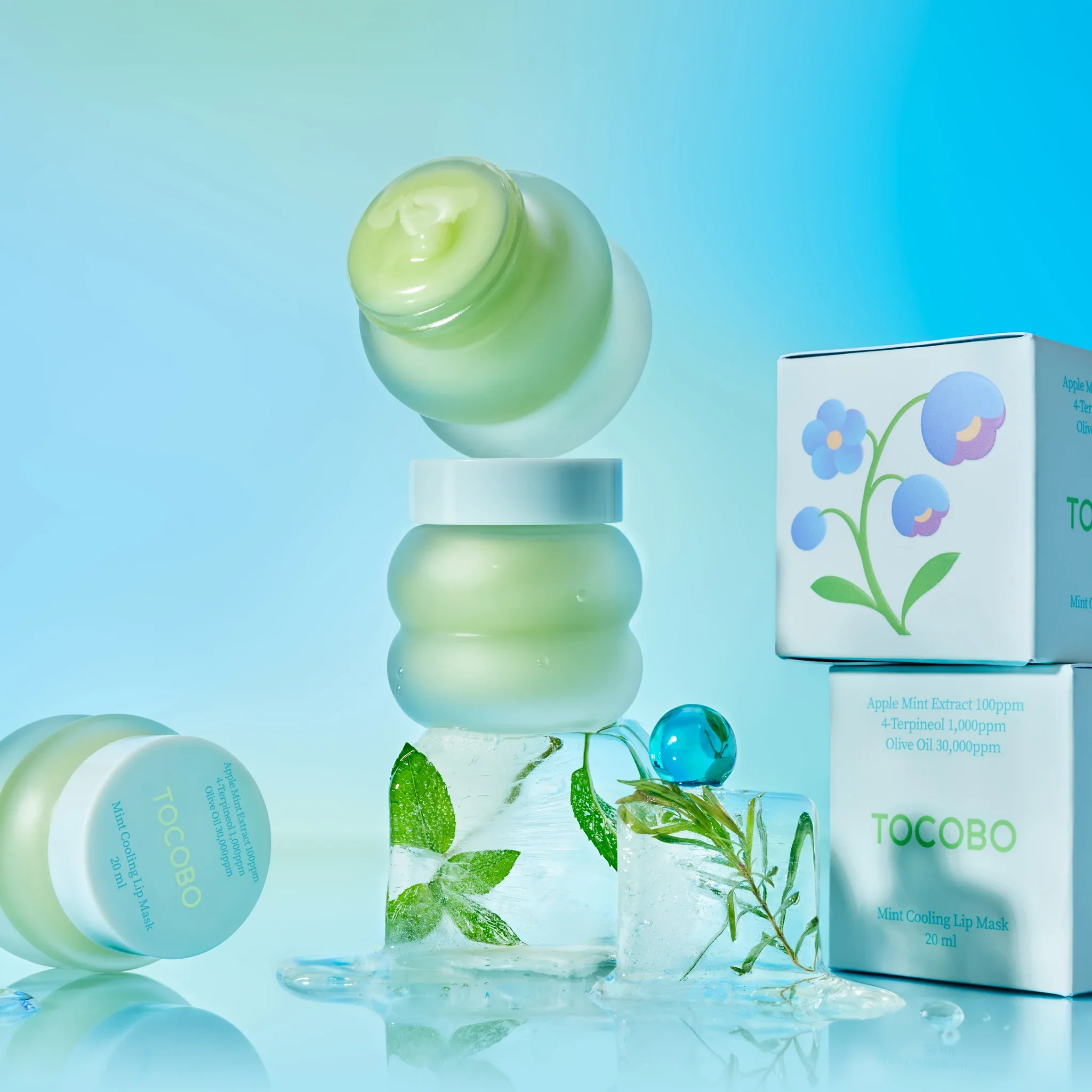 TOCOBO Mint Cooling Lip Mask 20ml - Image 5