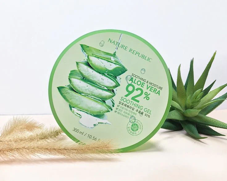 NATURE REPUBLIC Soothing & Moisture Aloe Vera 92% Soothing Gel 300ml - Image 3