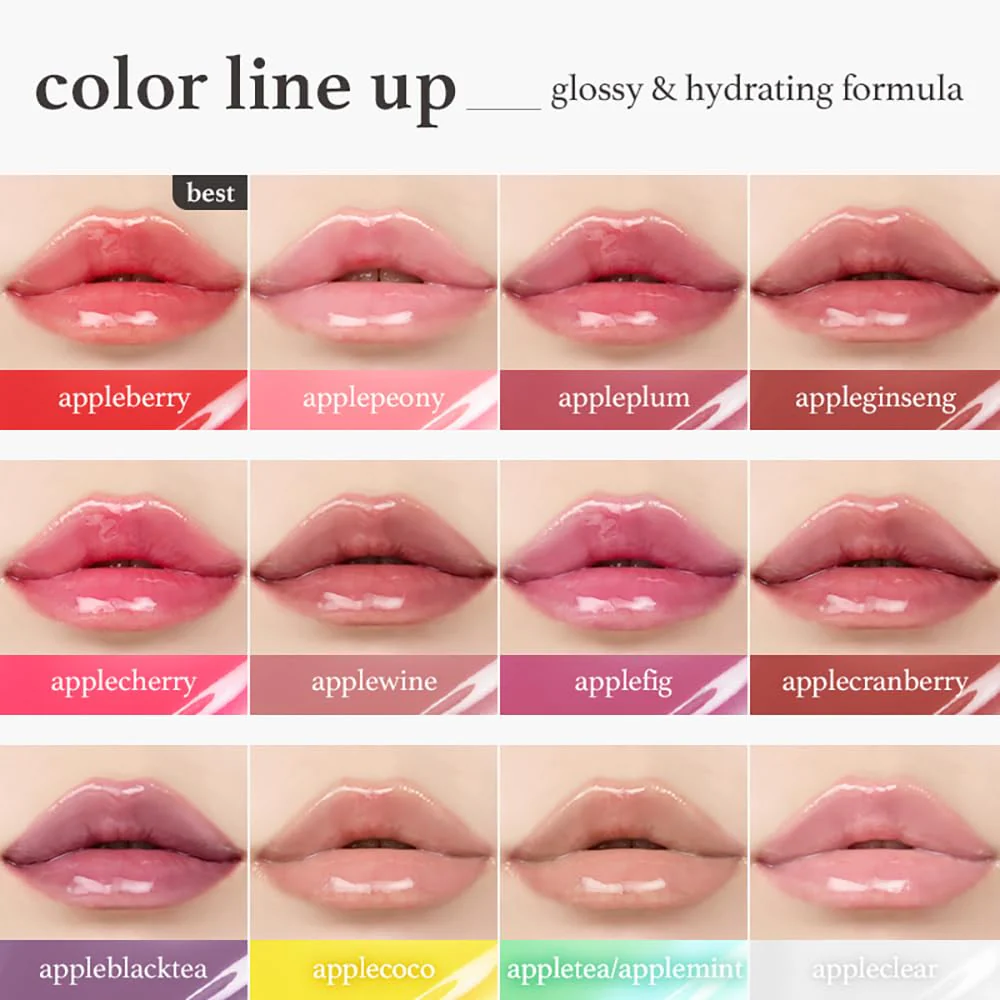nooni Apple Lip Oil -  4 Types - Image 8