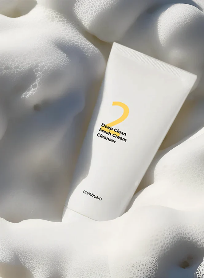 numbuzin No.2 Deep Clean Fresh Cream Cleanser 120mL - Image 4