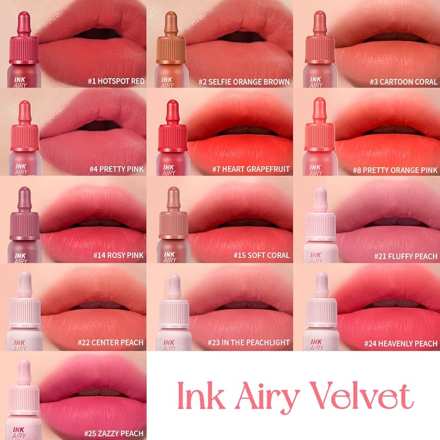 peripera Ink Airy Velvet - 4 Colors - Image 5