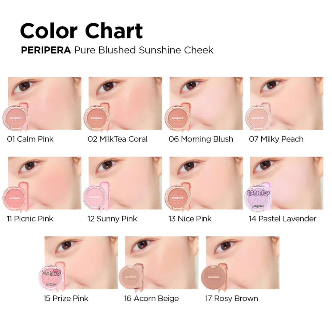peripera Pure Blushed Sunshine Cheek - 10 Colors - Image 7