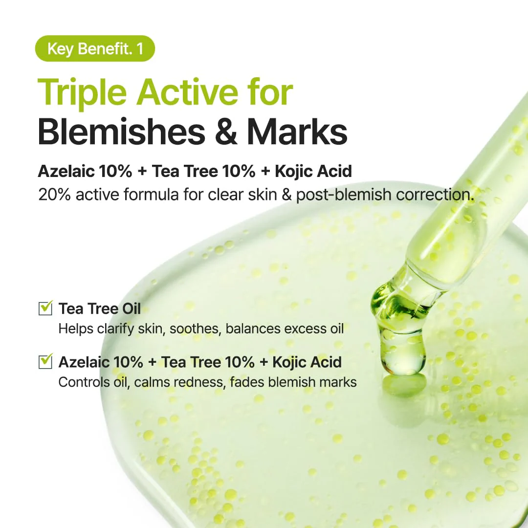 PURITO Azelaic Acid 10 Kojic Tea Tree Serum - Image 3