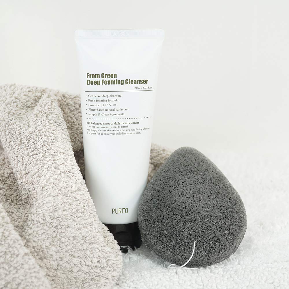 PURITO From Green Deep Foaming Cleanser 150mL - Image 3