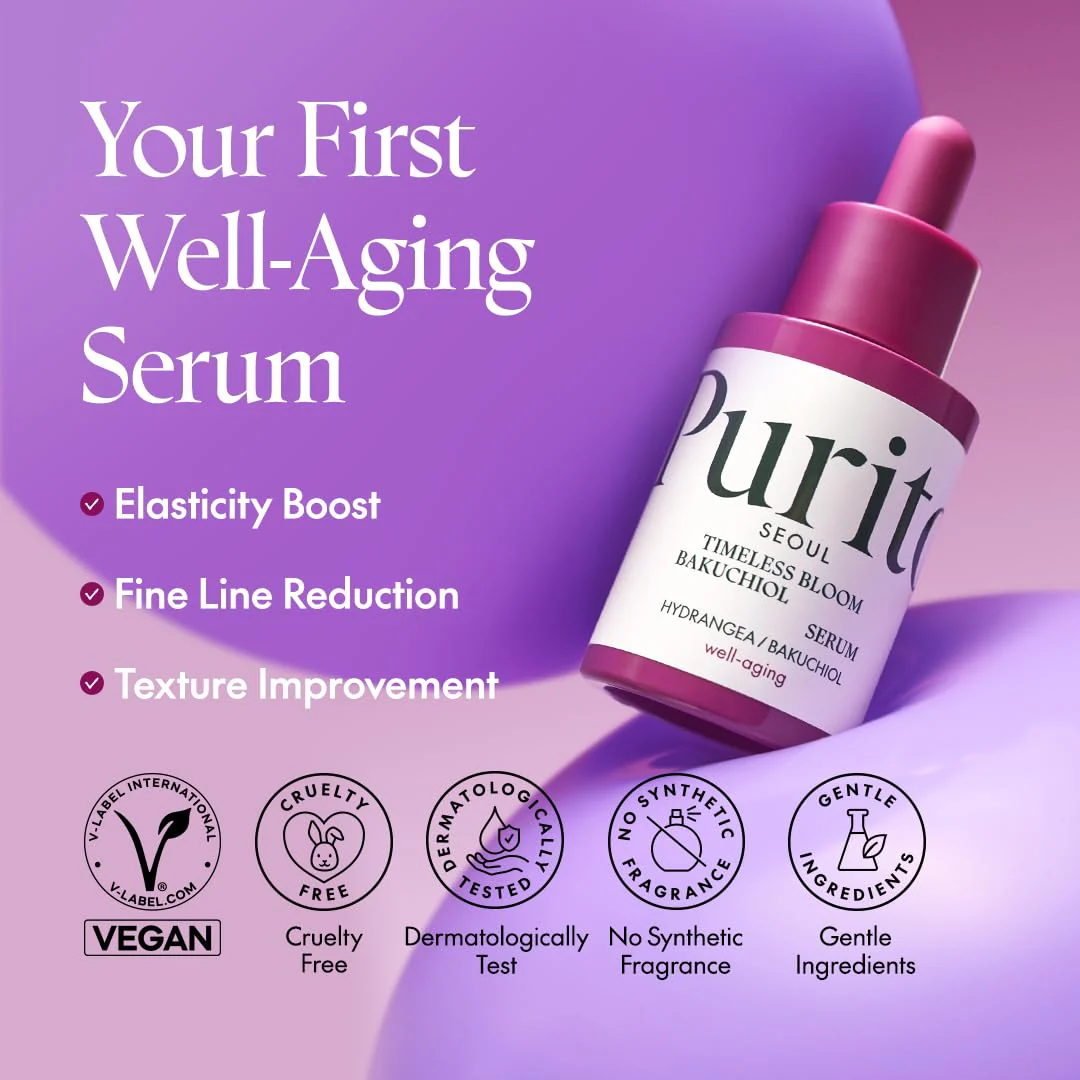 PURITO Timeless Bloom Bakuchiol Serum - Image 3