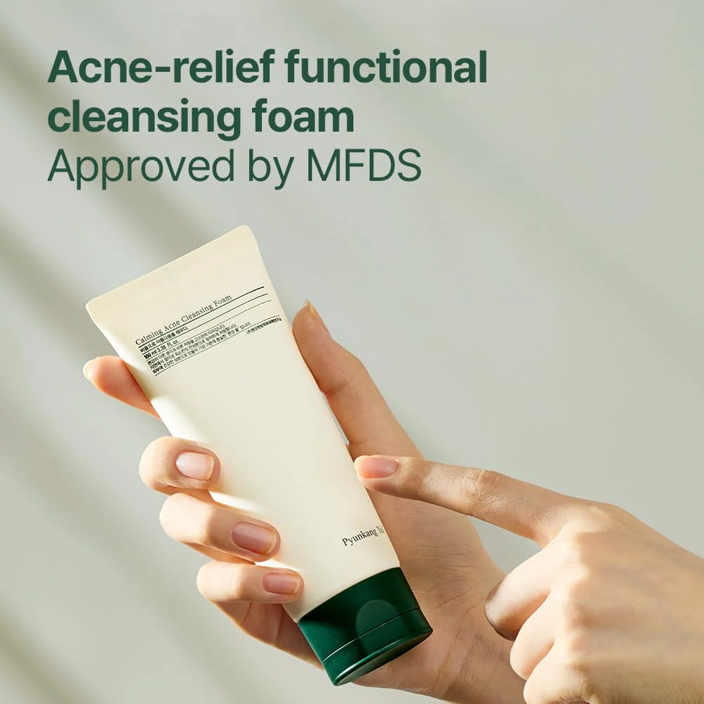 Pyunkang Yul Calming Acne Cleansing Foam 100ml - Image 3