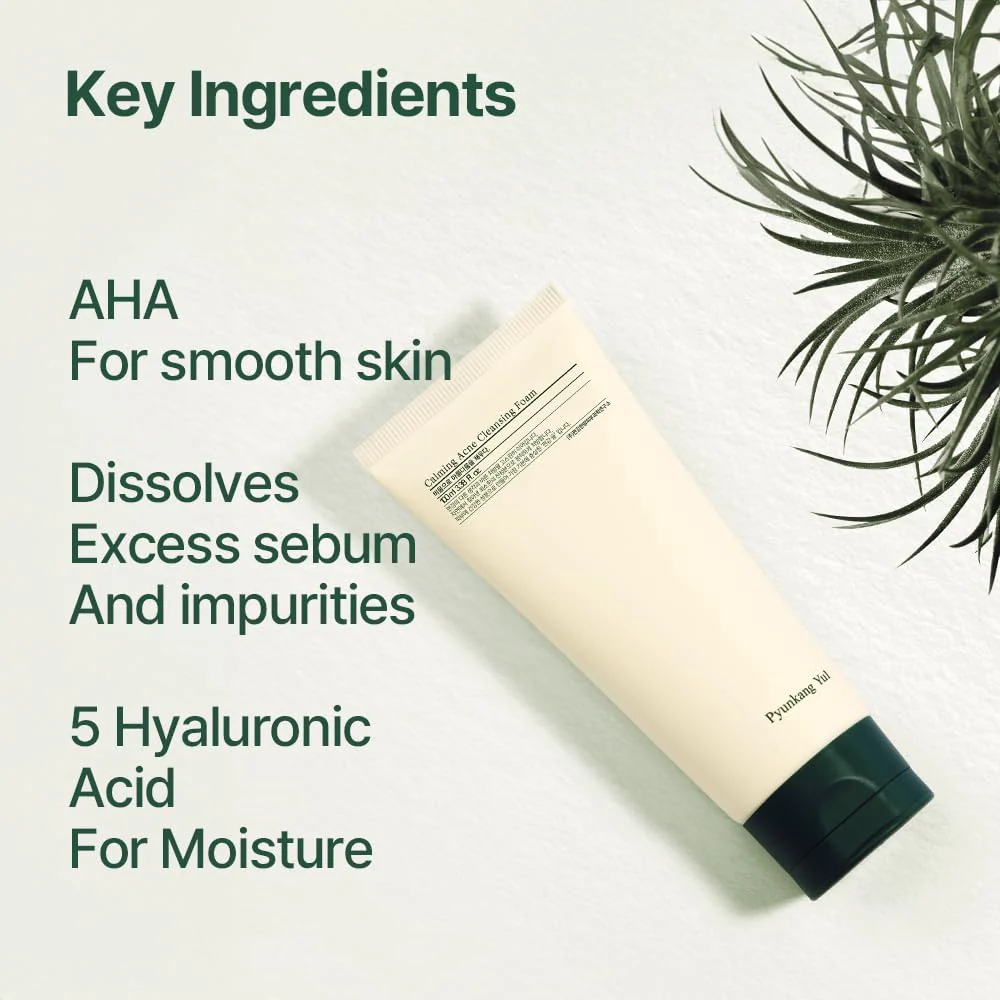 Pyunkang Yul Calming Acne Cleansing Foam 100ml - Image 7