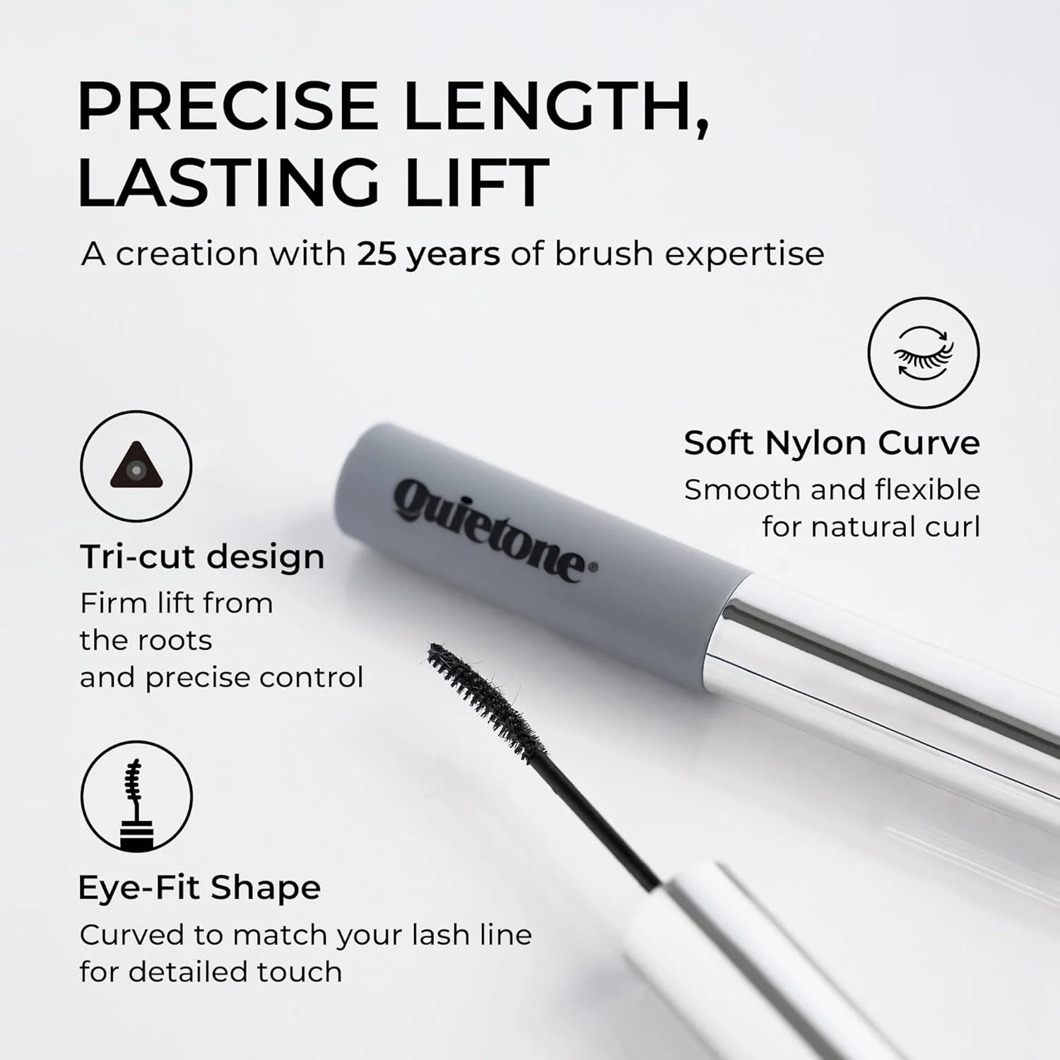 Quietone Expandable Edge Mascara - Image 3
