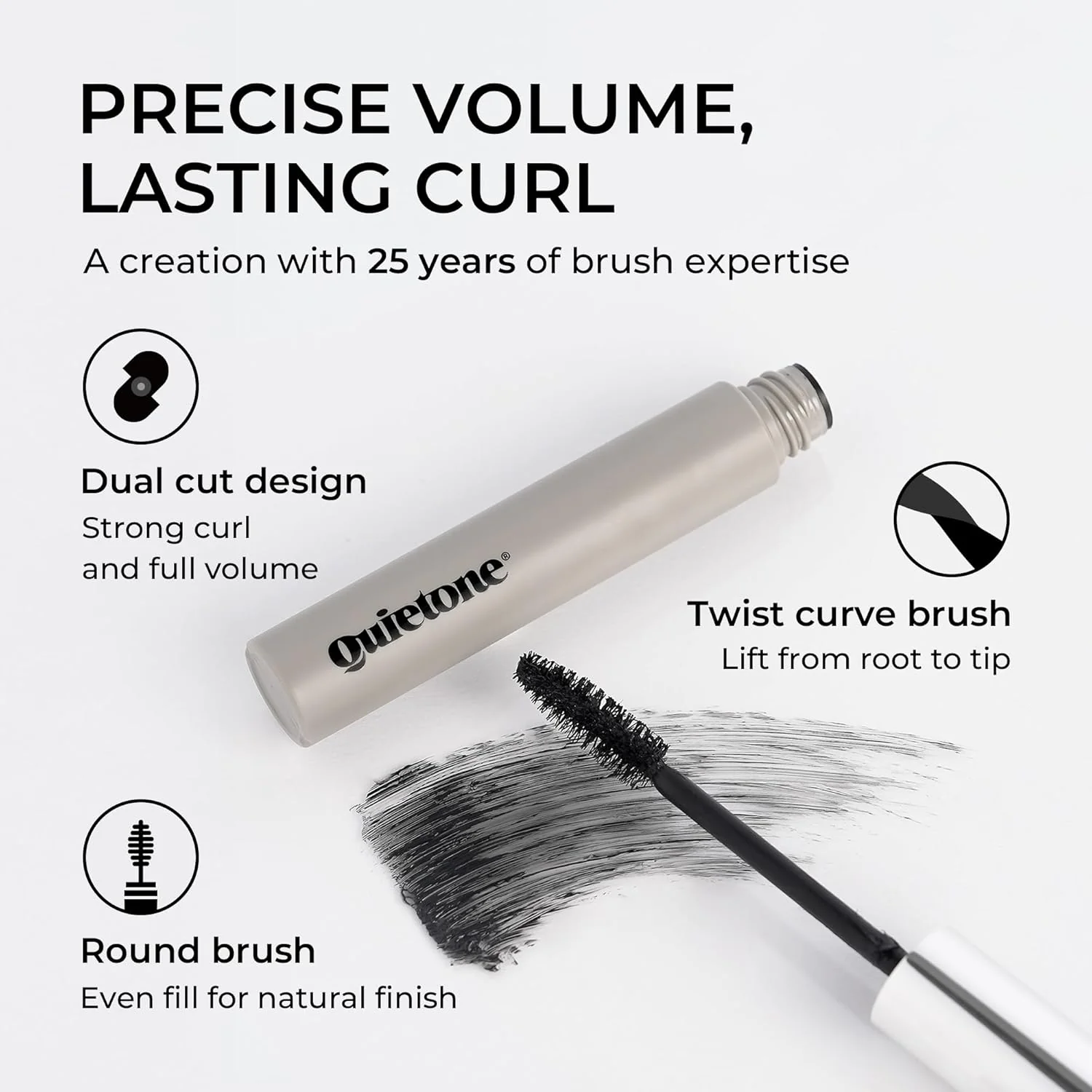 Quietone Glam Gigantic Mascara - Image 3