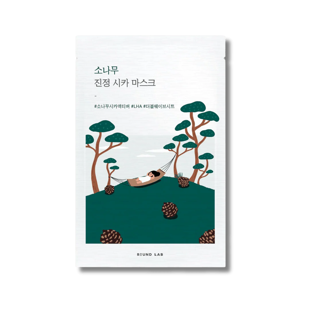 ROUND LAB Pine Calming Cica Mask Sheet 1EA
