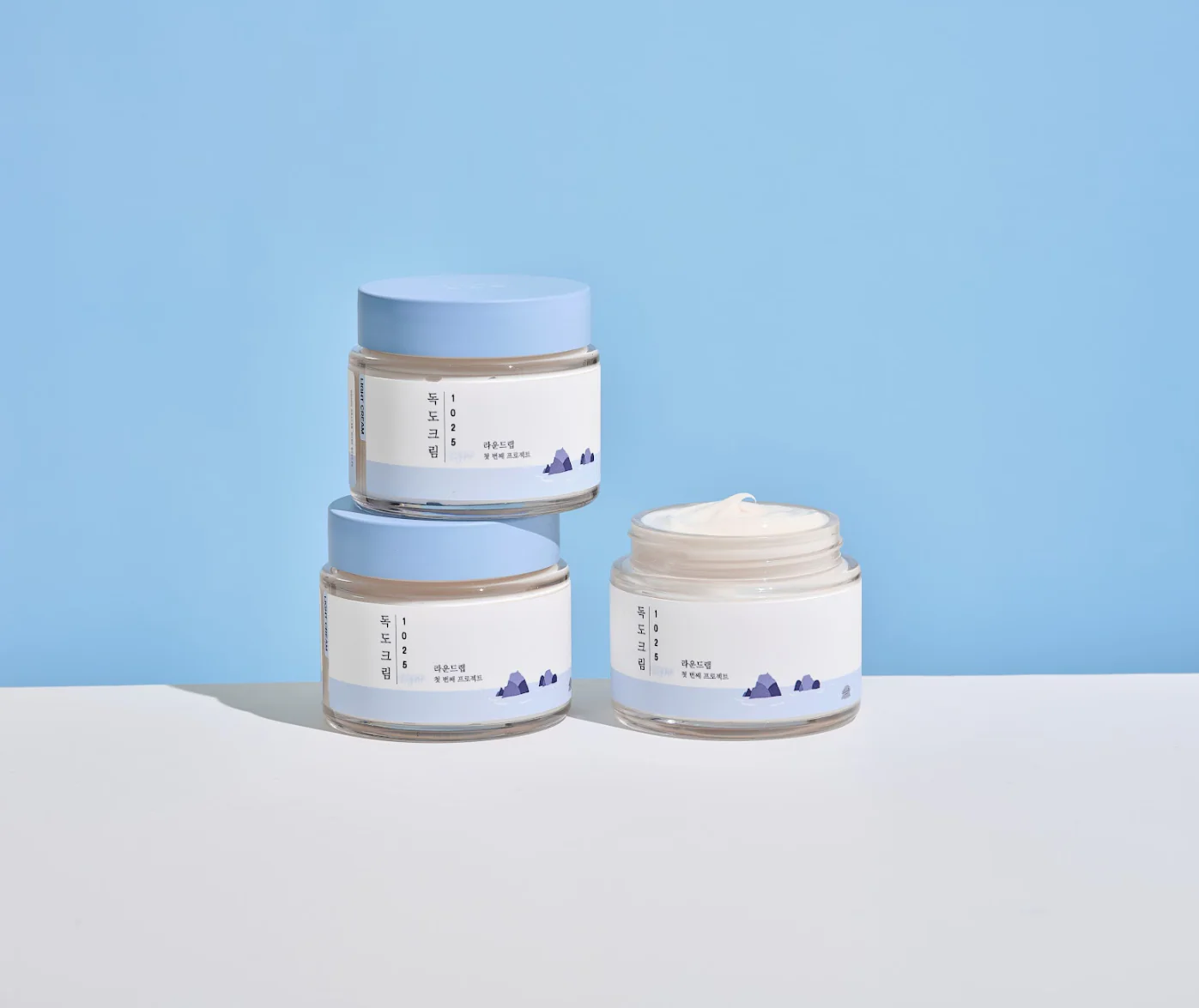 ROUND LAB 1025 Dokdo Light Cream 80ml - Image 3