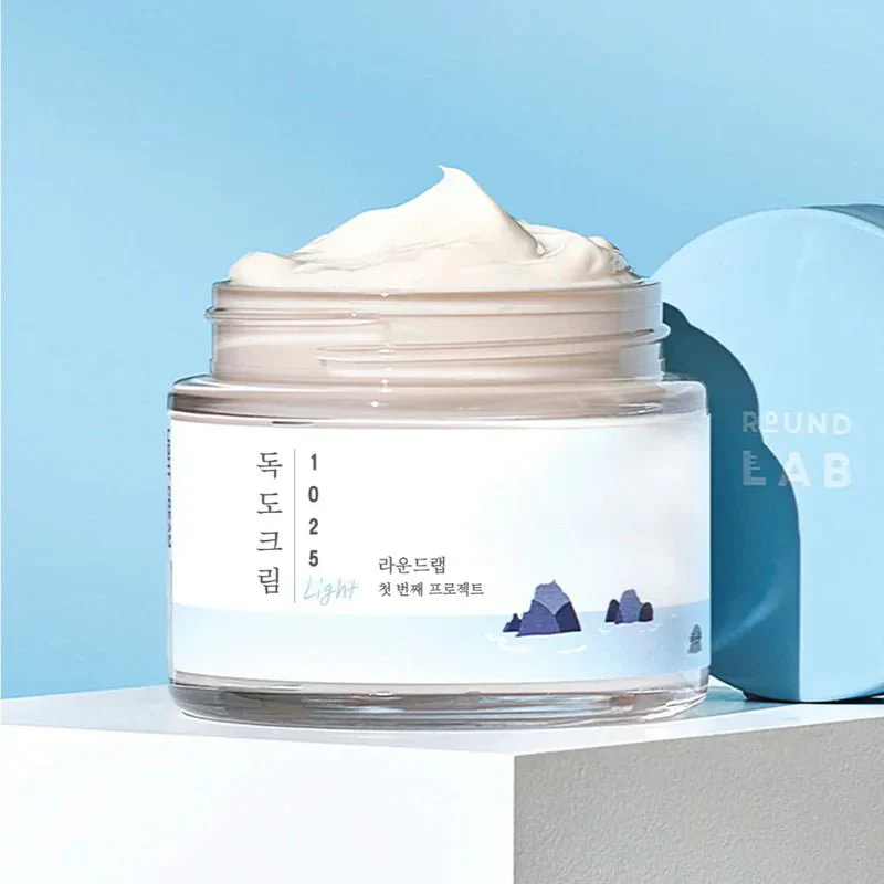 ROUND LAB 1025 Dokdo Light Cream 80ml - Image 4