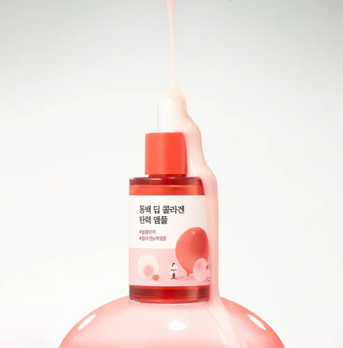 ROUND LAB Camellia Deep Collagen Firming Ampoule 30ml - Image 3