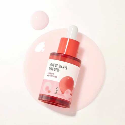 ROUND LAB Camellia Deep Collagen Firming Ampoule 30ml - Image 4