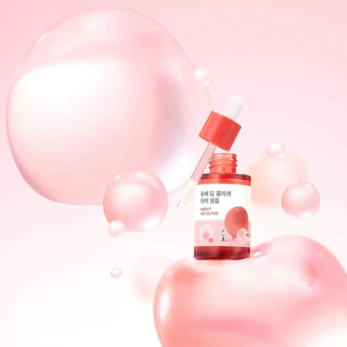 ROUND LAB Camellia Deep Collagen Firming Ampoule 30ml - Image 5