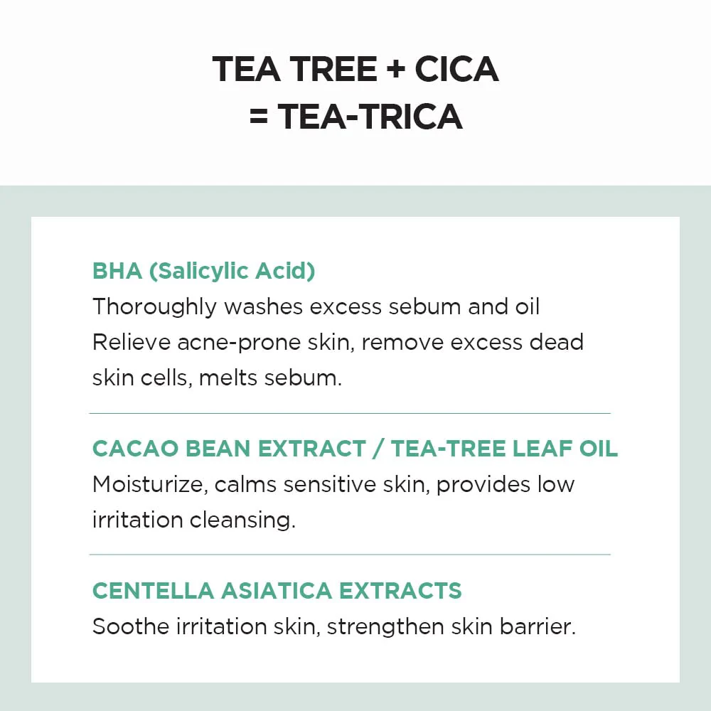 SKIN1004 Madagascar Centella Tea-Trica BHA Foam 125ml - Image 2