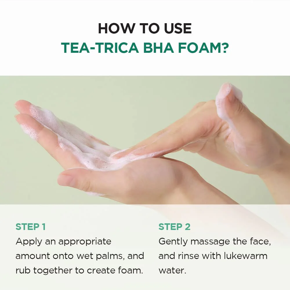 SKIN1004 Madagascar Centella Tea-Trica BHA Foam 125ml - Image 4