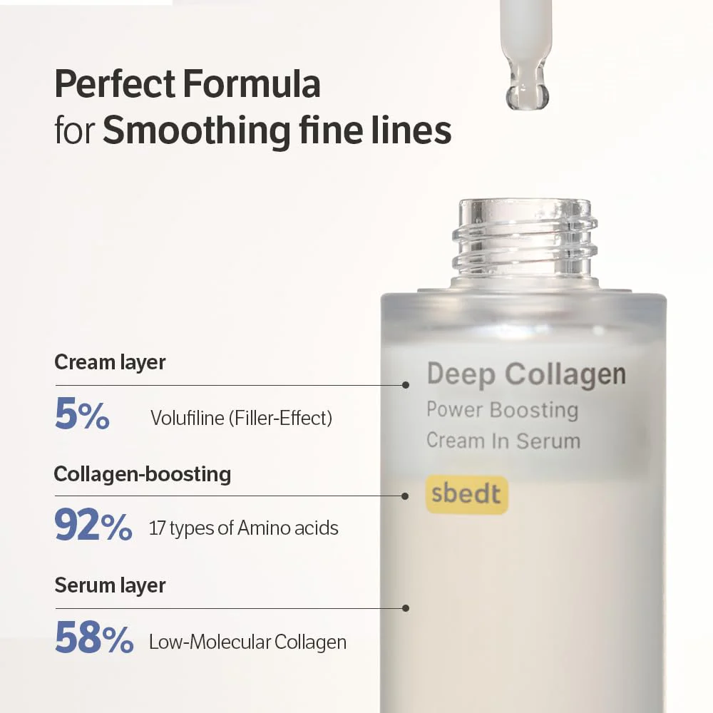 Sungboon Editor Deep Collagen Power Boosting Cream In Serum 30mL - Image 3