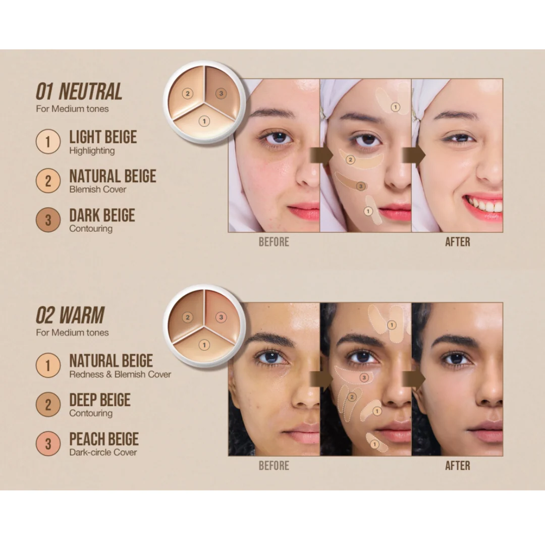 TFIT Cover Up Pro Concealer - 6 Colors - Image 10