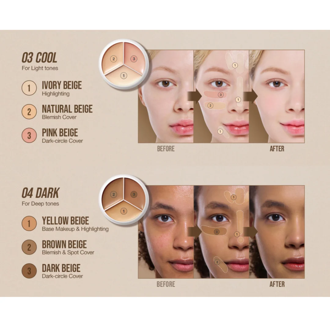 TFIT Cover Up Pro Concealer - 6 Colors - Image 11