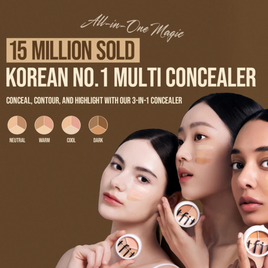 TFIT Cover Up Pro Concealer - 6 Colors - Image 3