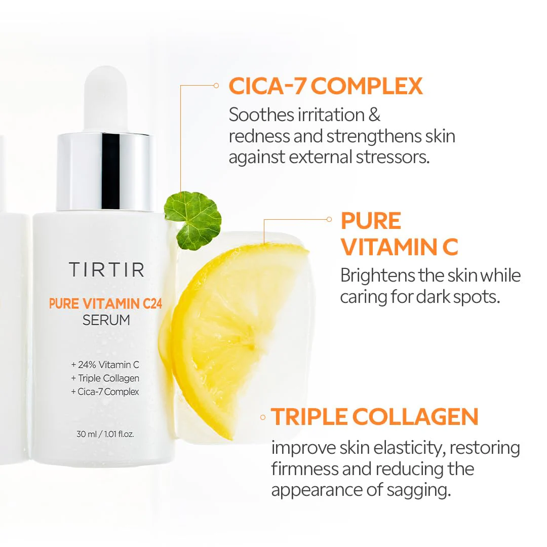 TIRTIR Pure Vitamin C 24% Serum 30ml - Image 6