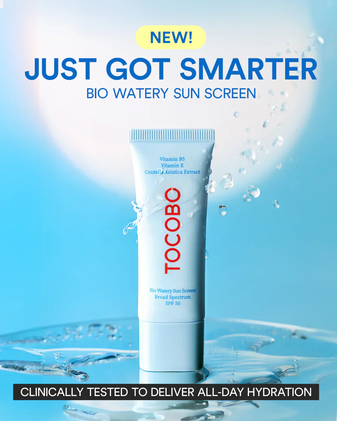 TOCOBO Bio Watery Sun Screen SPF 50 (Renew) 40ml - Image 3