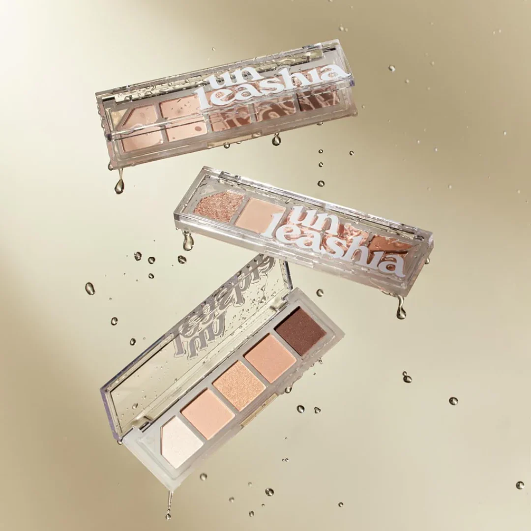 unleashia Mood Shower Eye Palette - 3 Colors - Image 2