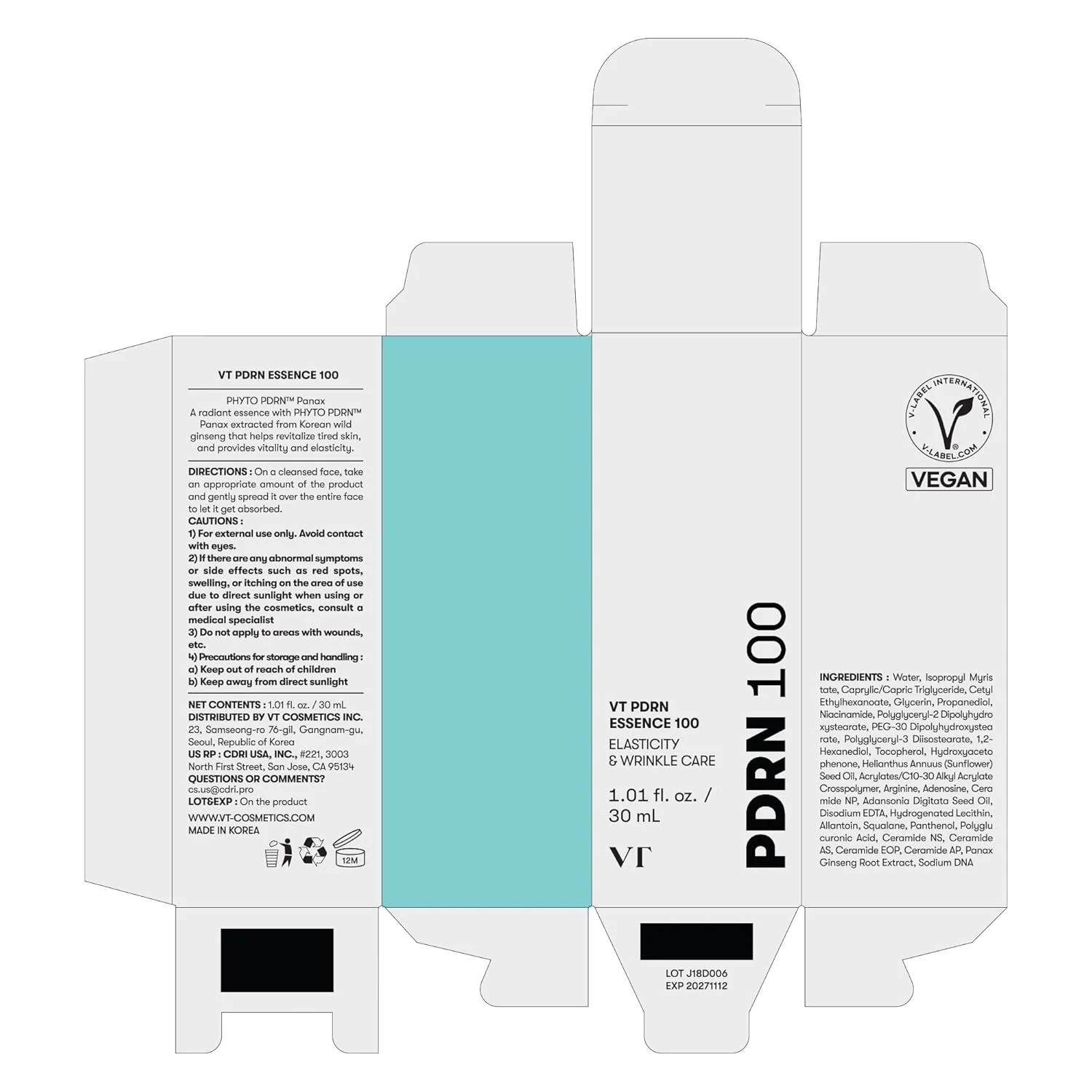 VT PDRN Essence 100 30ml - Image 6